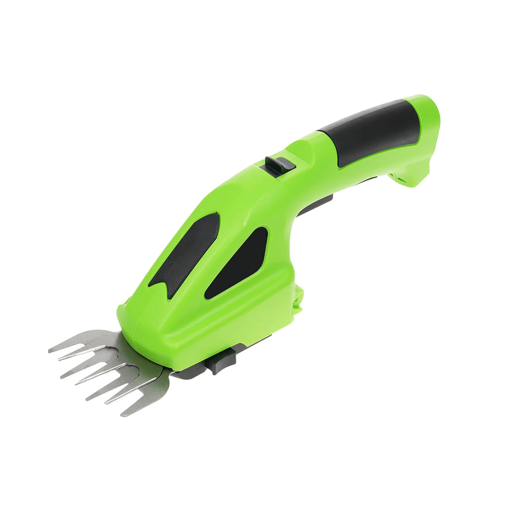 2 in 1 Electric Handheld Hedge Trimmer Shrubbery Trimmer 7.2V